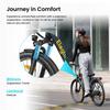 Eleglide T1 Step-Thru Electric Bike – 50Nm Motor, 100km Range, 27.5" CST Tires, Hydraulic Suspension  7-Speed Shimano