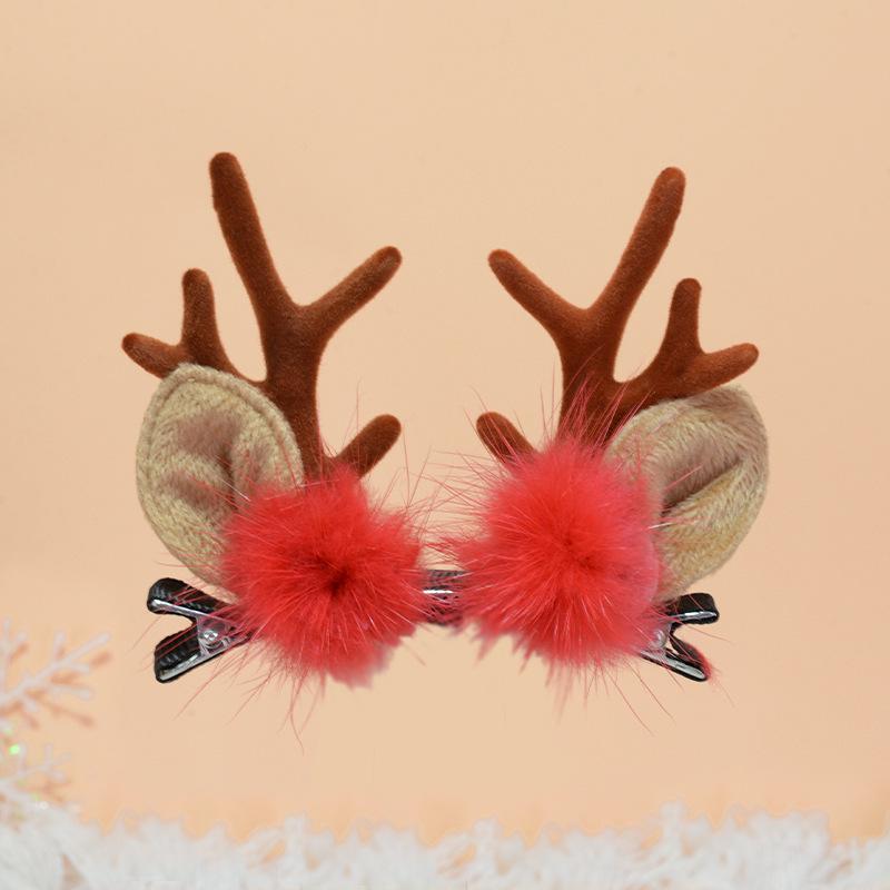 Weihnachts Rentier Geweih Haarspange - Feenwald Stil Stirnband für Mädchen