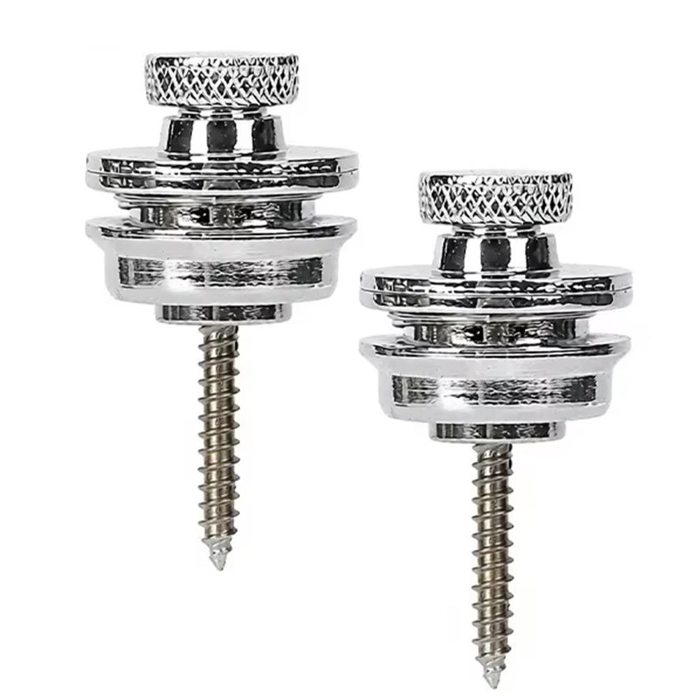 1 Peça Botões de Pino de Travamento de Metal de Liga Premium Pinos de Travamento para Guitarra Baixo Acústica