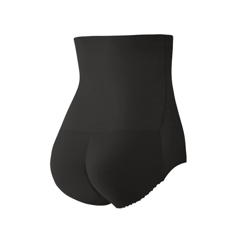 High-Waisted Tummy Control Lifting Panties for Women with Breathable Pad