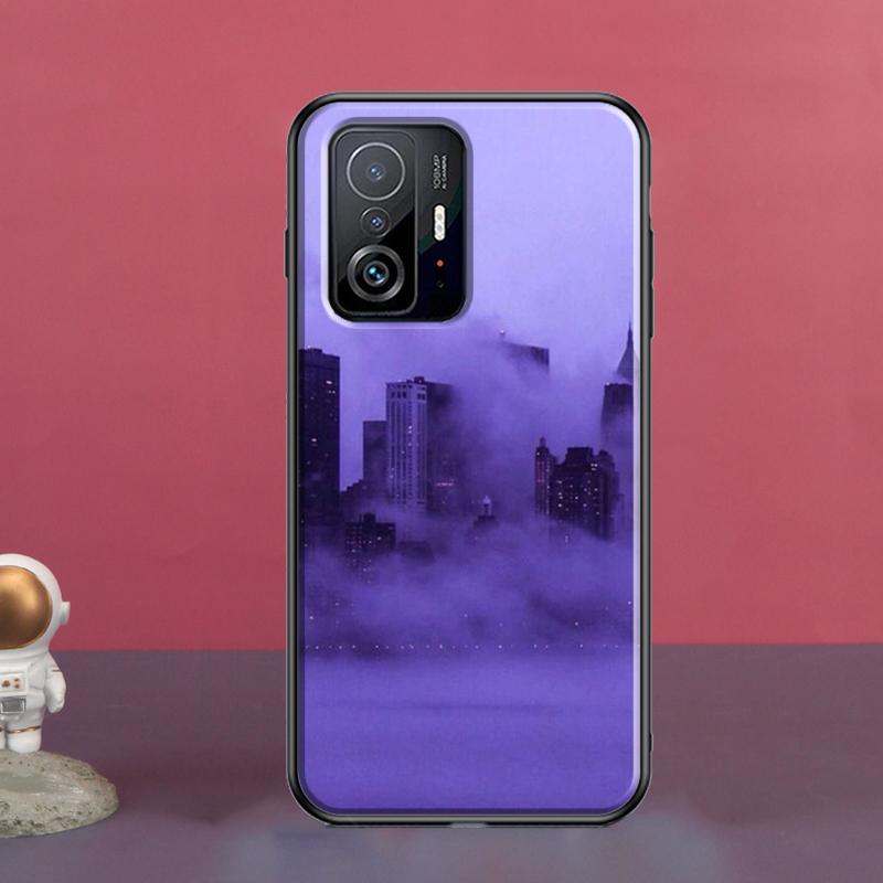 

Фиолетовый эстетический чехол для POCO X5 X3 F5 Pro X4 F4 GT M5s C40 F3 для Xiaomi 13 Lite 12 11T 12T Pro 12X POCO M5s