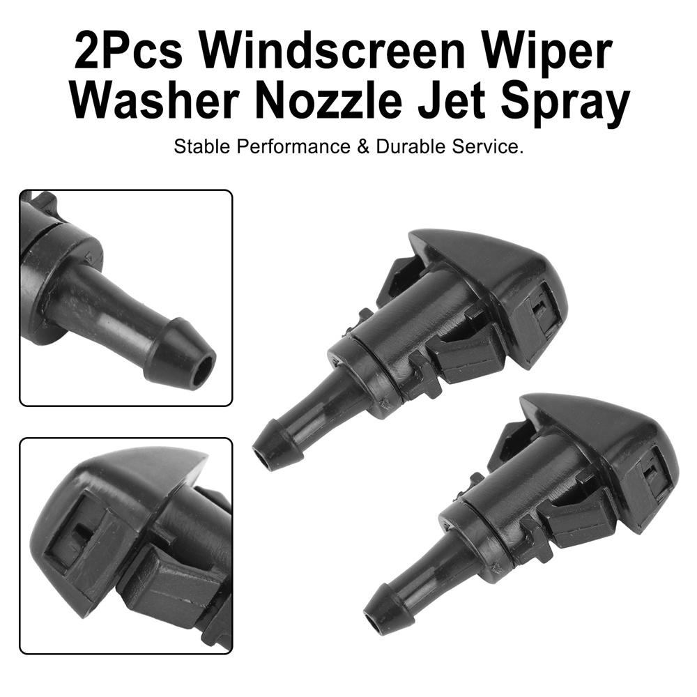 Windshield Washer Nozzle Fluid Hose & Connector Kit For Dodge RAM Jeep Chrysler