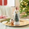 Mini Festive Christmas Tree Ornaments Message In A Bottle With Recordable Voice Greeting Home Ornament