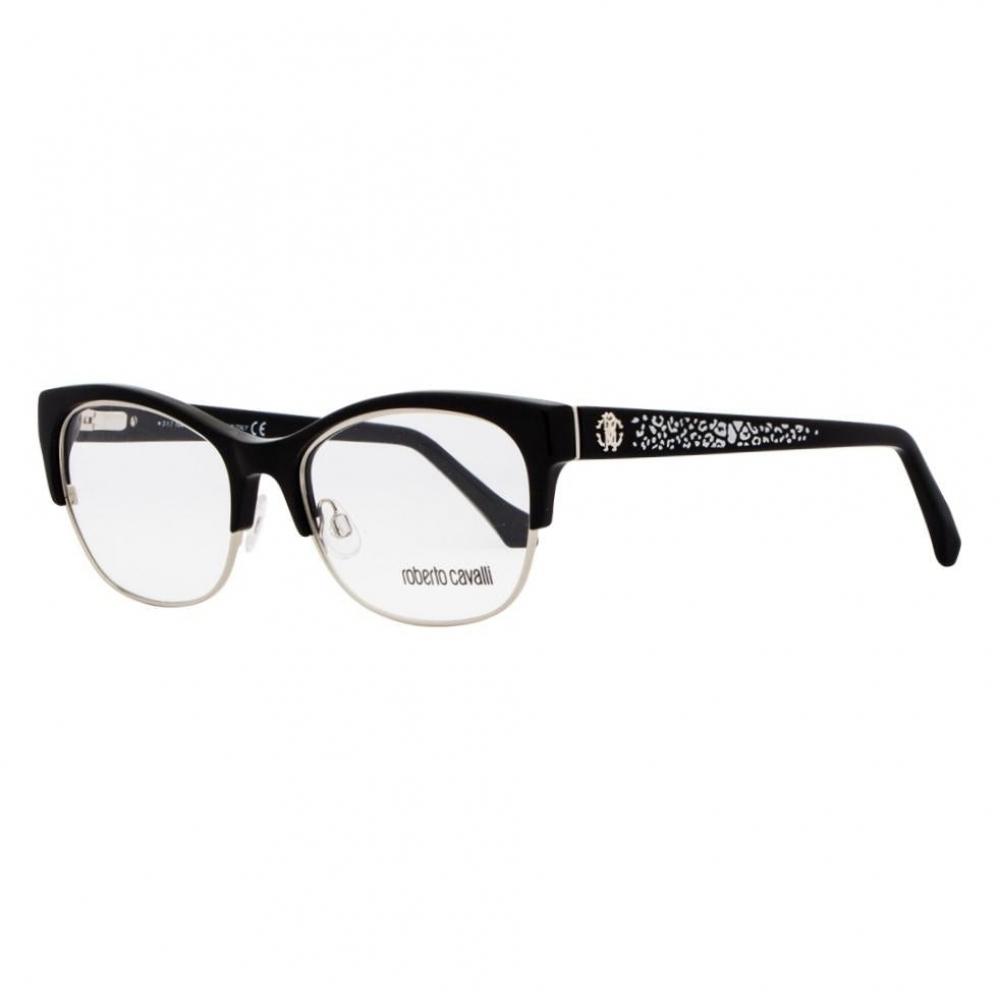 

Очки Roberto Cavalli Buggiano Cateye RC5023 001 блестящие черные 54 мм 5023 черные