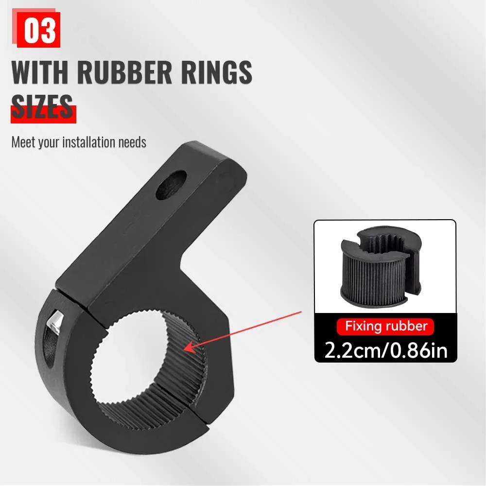 Motorrad-LED-Scheinwerfer-Scheinwerfer-Schellen-Halterung Rohrhalterung für Motorrad-Nebellicht-Hilfslampenhalter Motos-Zubehör