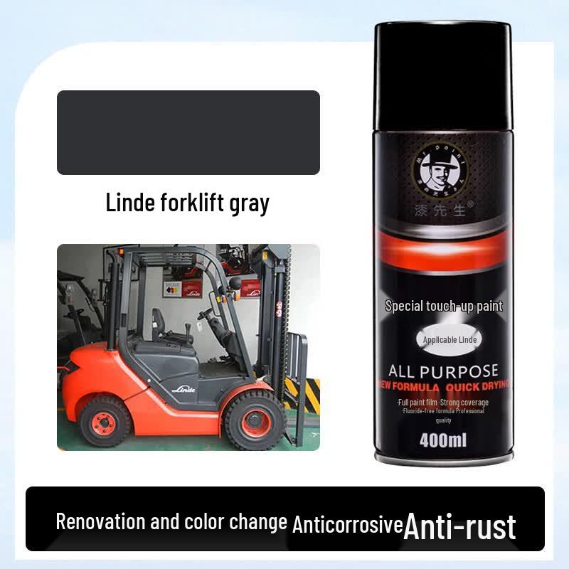 Linde Forklift Black Repair Spray Paint