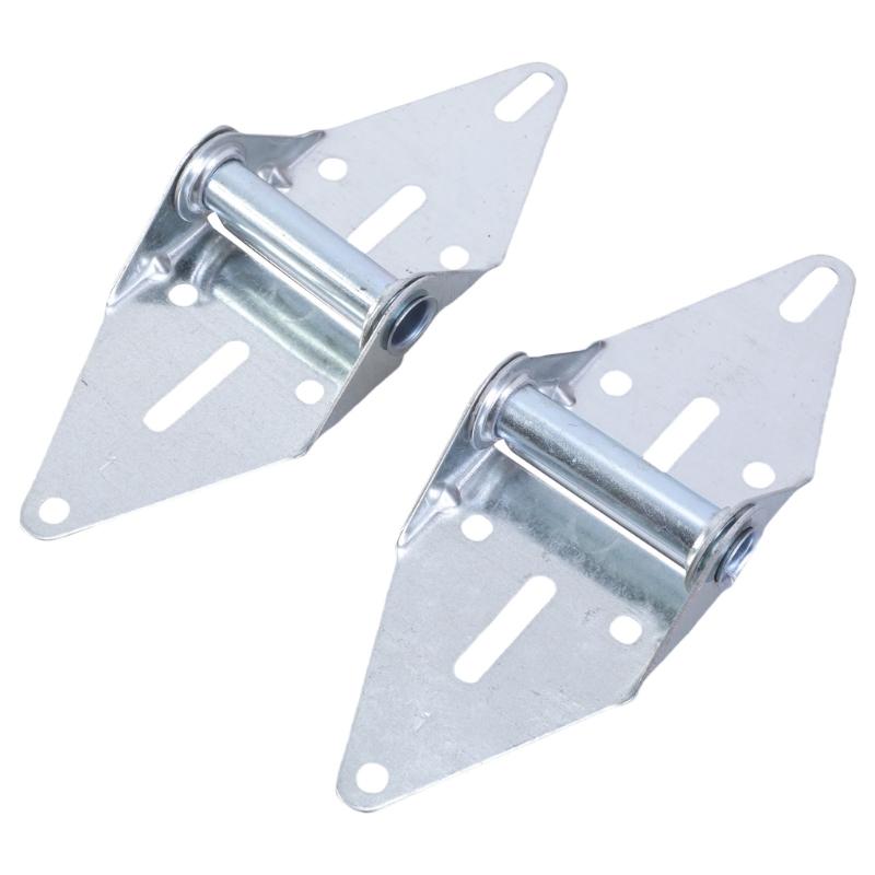 2Pcs Garage Door Replacement Hinge Flap Door Track Hinge Heavy Duty Iron Garage Door Hardware for Garage Door Part