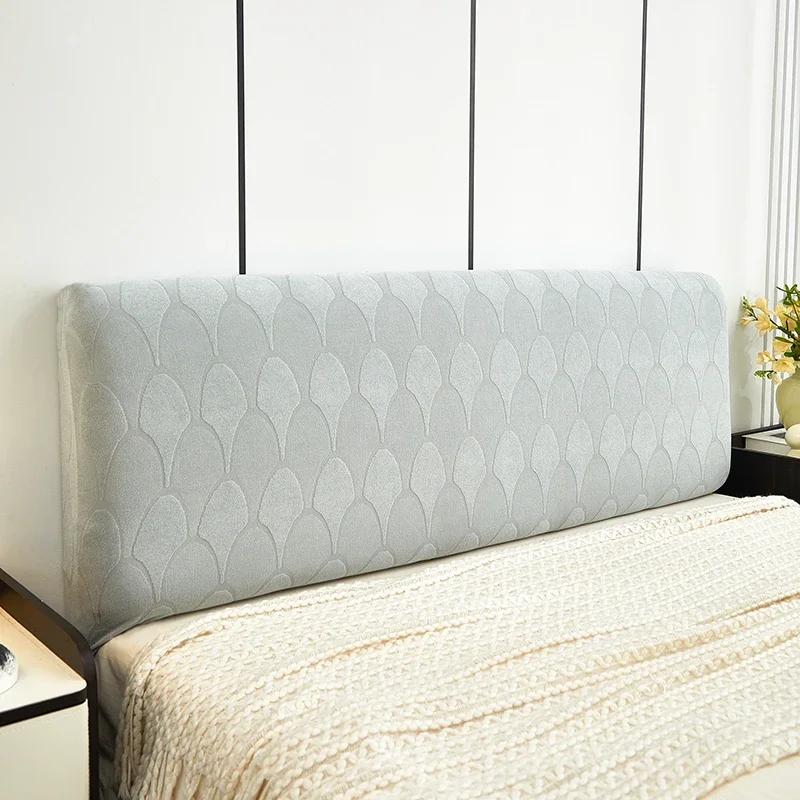 Elastic Jacquard Flexible Bedhead Cover Full-inclusive Cover Protection Headboard Dust Cover Bedroom Decoration Soft