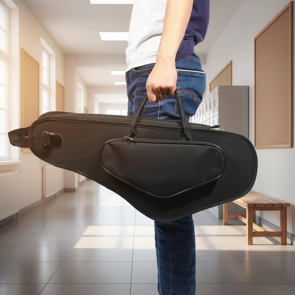 Universelles Alt-Saxophon-Koffer Schlagfest Rucksack für Reisen Musikinstrument