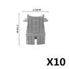 Mittelalterliche Militärzubehör Bausteine Ritter Figuren Waffe Schild Rüstung Helm Speer Bogen Armbrust Axt Hammer Spielzeug K026