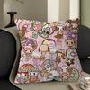 Cartoon T-Tokidoki Pillow Covers Cartoon Sofa Decorative Home Double-Sided Printing Short Plush Cute Cushion Cover
