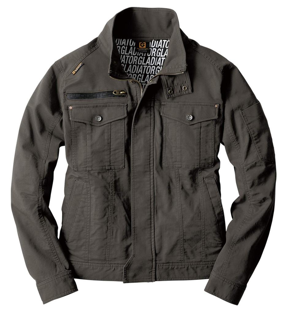 Stretch Cord Pique Jacket Army SS [Cocos Nobuoka] GA-3910