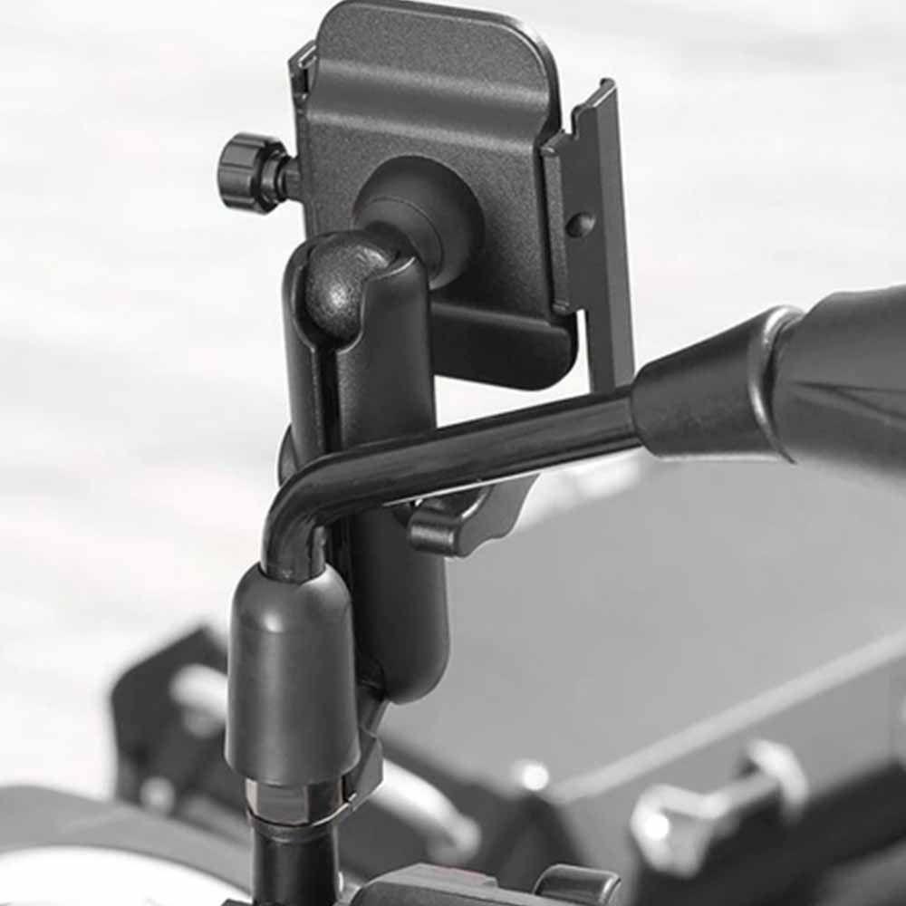 Adjustable Cell Phone Stand Support Bracket Bicycle Rearview Mirror  Riding Equipment