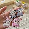 Cartoon Lamb Keychain Kawaii Year of Sheep Mascot Pendant Non-toxic Safe Bag Hanging Decor for Kids Daily Use