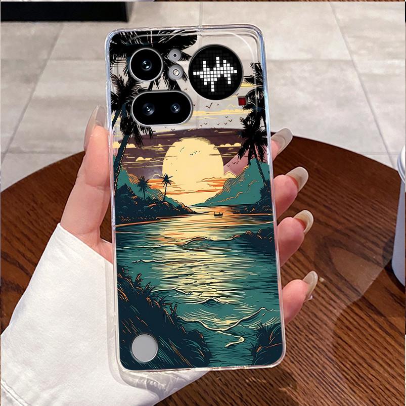 Für Nothing Phone 4a Pro Hülle Klar Luxus Niedlich Liebes Hase Lustig TPU Weiches Silikon Rückseite Für Nothing Phone4A Pro Gehäuse