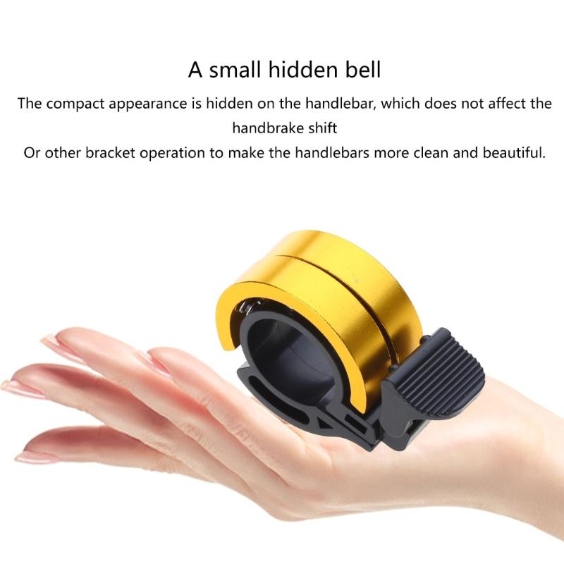 Mini Safety Cycling Warning Alarm Bike Rings Classical Bicycles Bells Horn Small Clear Loud Sound Handlebar Rings Horn