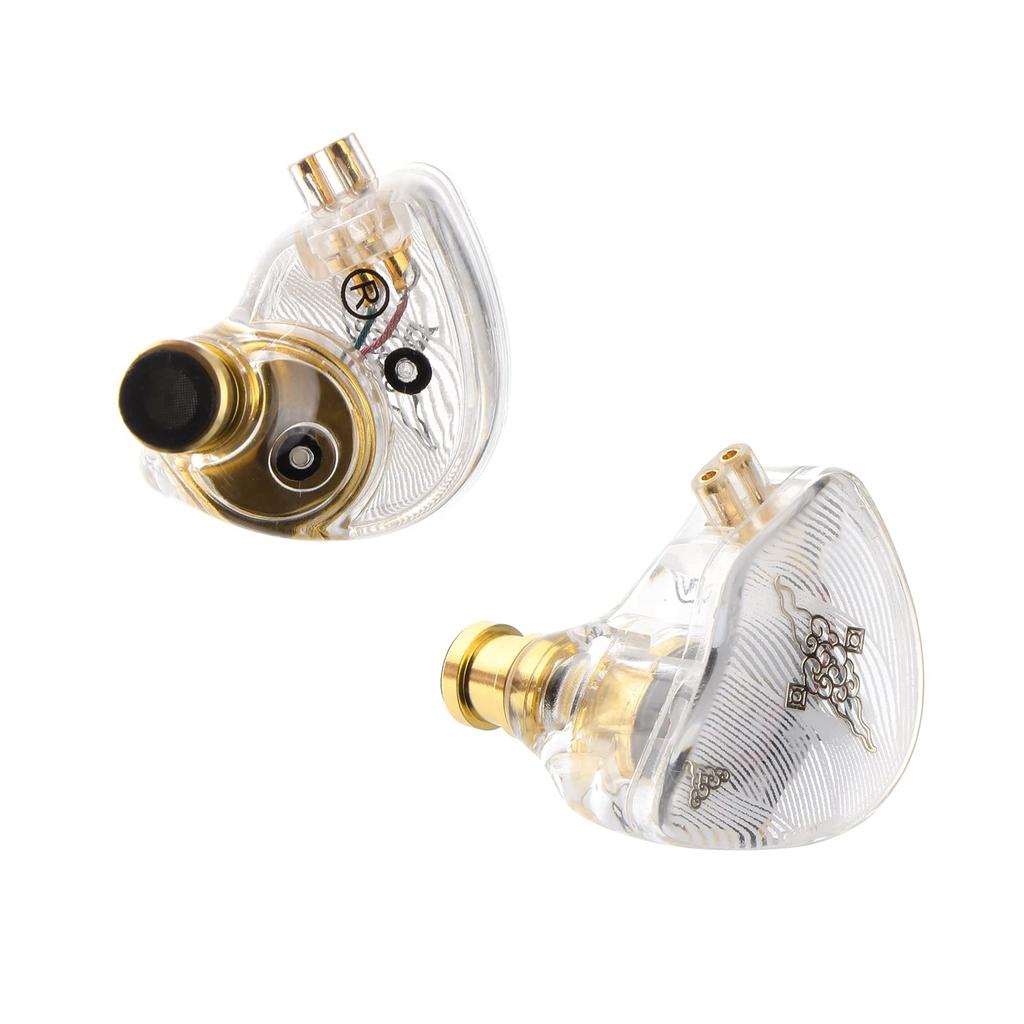 Linsoul TANGZU Dynamiczna Membrana 10mm PET Dynamiczny 5N OFC Ergonomiczna Podwójna Komora Dźwiękowa Doskonała Redukcja Szumów Słuchawki HiFi z Wan'er S.G High-Endowe Douszne