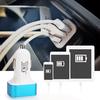 Universal Triple USB Car Charger Adapter Socket 3 Port Car-charger 3.1A 2.1A Auto Accessory