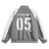 Li Ning Loose Windproof Warm Jacket Men Jackets Asphalt-Gray Cream-White AFDU969-2