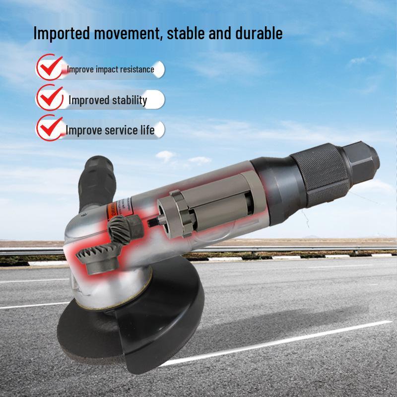 Gaobao 5" Industrial Pneumatic Angle Grinder 125mm Air-Powered Grinding & Polishing Tool