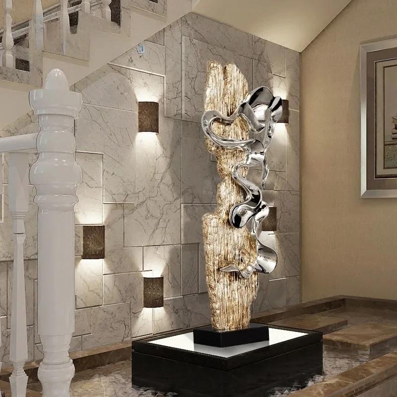 Creative Luxury Sculptures Resin Modern Statues Aesthetic Groot Creative Art Large Ornaments Decorative Statues Hotel Decoration