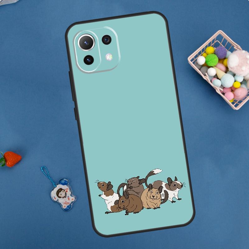 Mouse Rat Case For POCO F5 X3 X5 Pro X4 F4 GT C40 M5s F3 Cover For Xiaomi 13 12 Lite 12T 11T Pro 12X