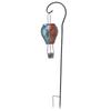 Hanging Solar Lantern Retro Hollowed Fire Balloon Style Warm Romatic Garden Solar Light for Outdoor