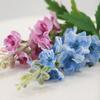 72cm Artificial Delphinium Flower Lifelike Real Touch Delphinium Stem Moisturizing Simulation Flower Photography Prop