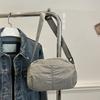 New Solid Color Sling Crossbody Bag Quick-dry Nyl Square Bag Zipper Large Capacity Handbag Women Square Bag