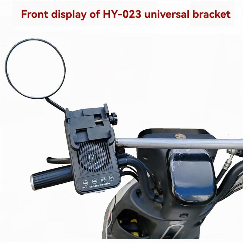 NEW-Bicycle For Road Bike Bluetooth Speaker Answering The Phone Multifunctional Motorcycle Phone Holder For Motorcycles