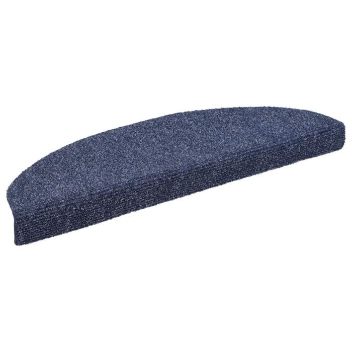 VidaXL Self-adhesive Stair Mats 30 Pieces 65 X 21 X 4 Cm Blue Semicircular Large 3365660