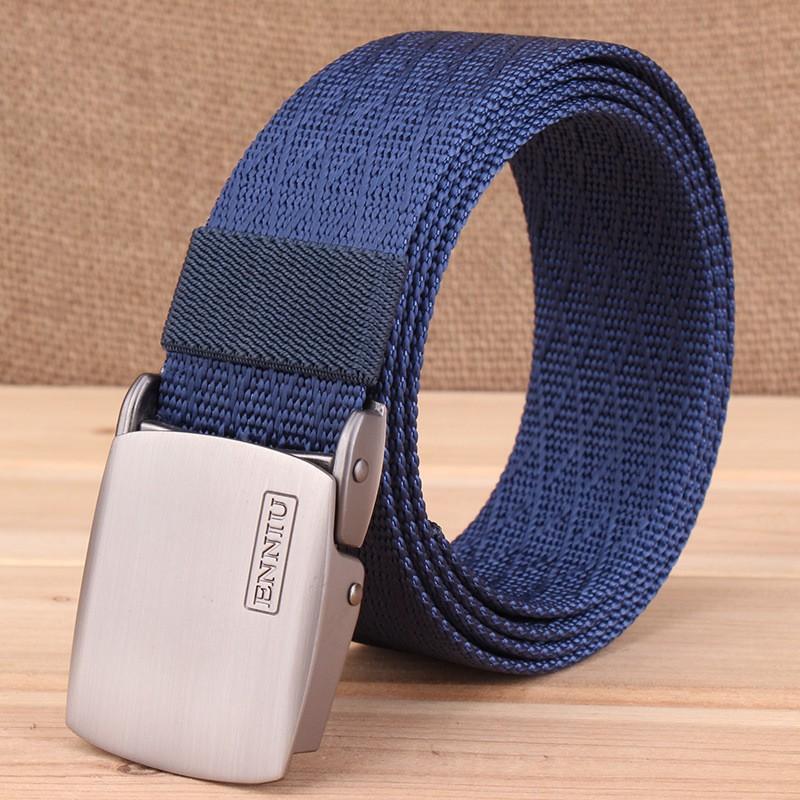 

TUSHI Canvas Belt Men s Outdoor Casual Quick-drying Nylon Alloy Buckle 120cm