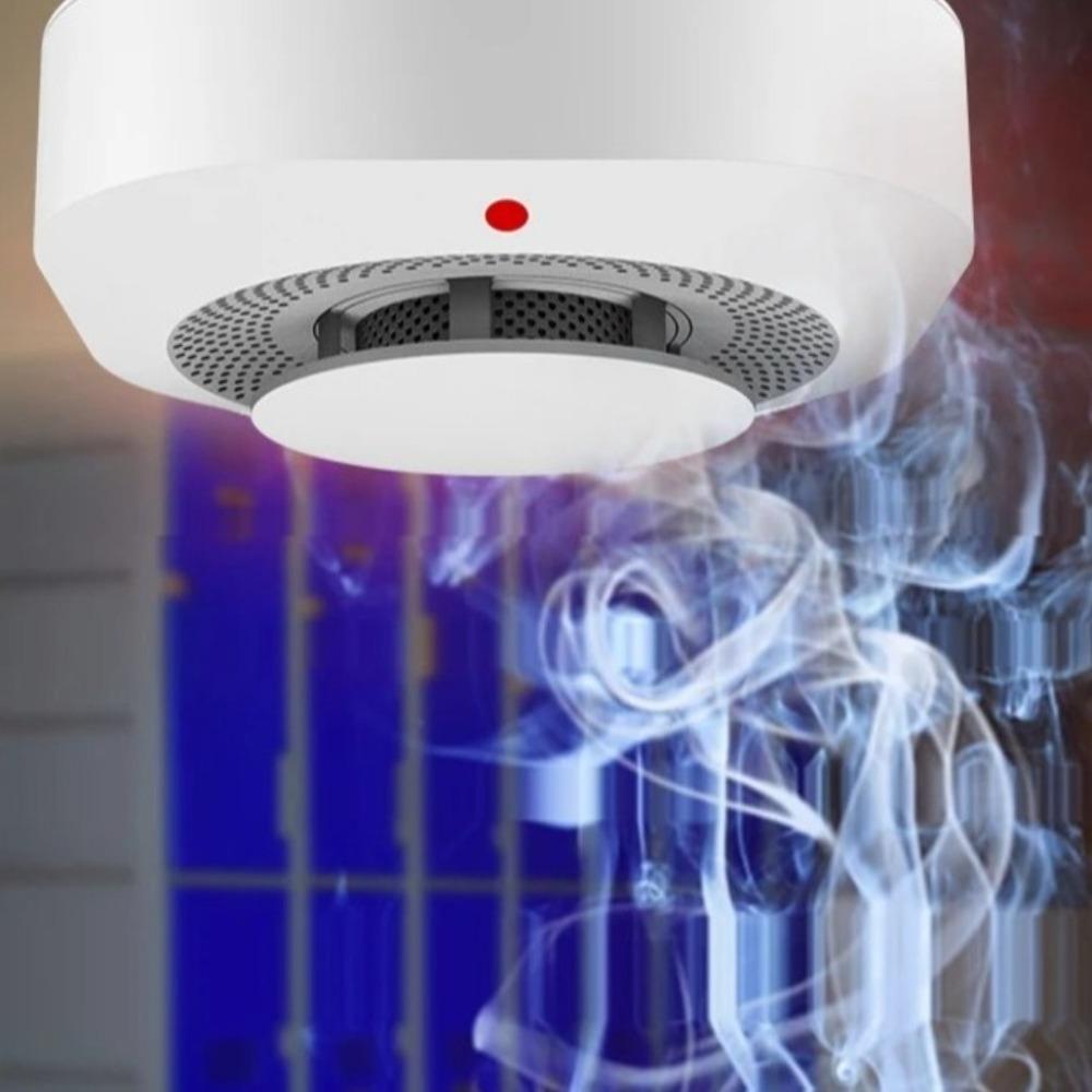 APP Control Wifi Smoke Sensor Smart Security Alarm System Zigbee Smoke Detector  For Home Kitchen