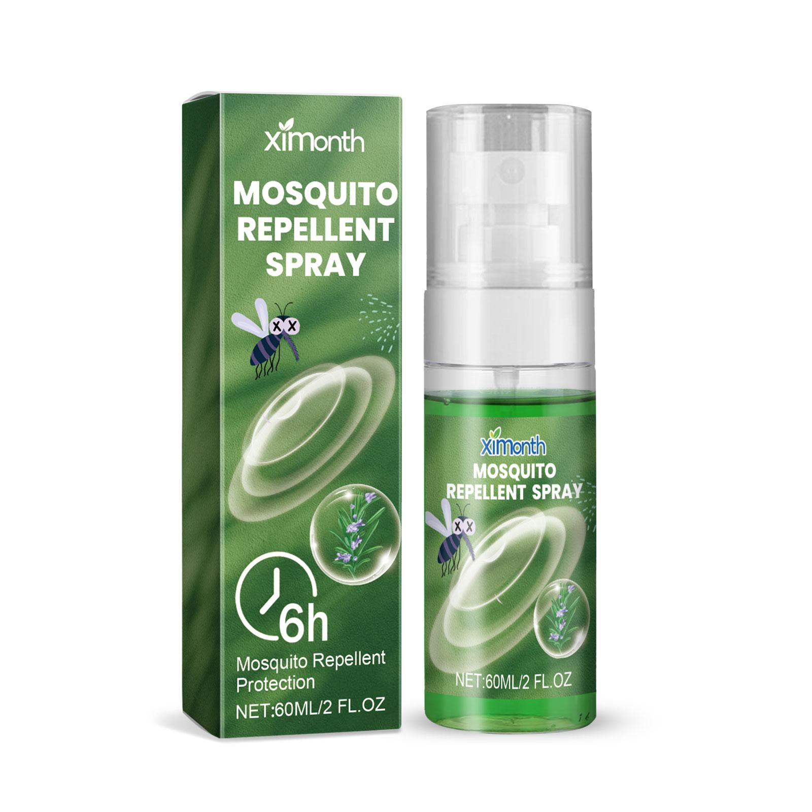Ximonth Anti-Bite Mosquito Repellent Spray Anti-mosquito spray, mosquito repellent liquid for home use, floral water for camping and outdoor sports,