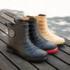 New Rain Shoes Men's Fashion Short Rubber Shoes Rain Boots Student Trend Non-slip Waterproof Shoes Casual Overshoes