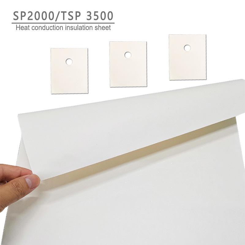 

Теплопровідний ізоляційний лист SIL PAD TSP 3500 (SP2000) Thickness: 10mil (0.254mm)