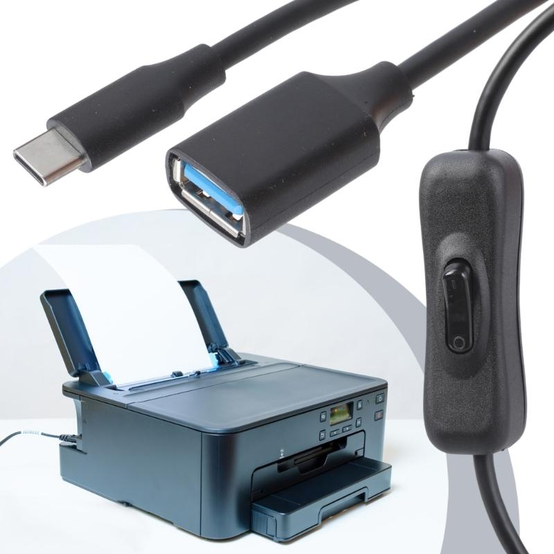 Reversible USB Type C To USB 3.0 Female OTG Adapter For Laptops Phones Fast 5Gbps File Transfer Switches Control