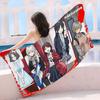 Anime G-Girls Cool Band Cry Microfiber Beach Towel Absorbent Quick Dry Soft Yoga Swimming Resort Mountain Climbing Towel