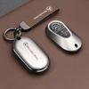 Alloy Style Fashion Car Key Case Cover Shell Fob For Mercedes Benz 2023/24 C/SClass W223 W206 S350L S400L S450L S500L Protector ZS4