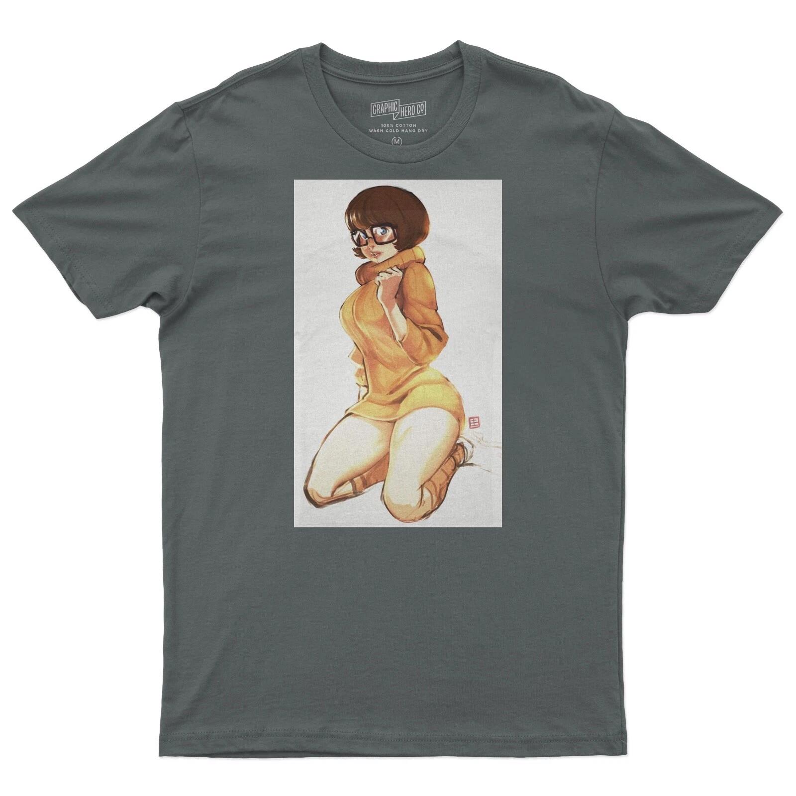 Film Movie Retro Horror Birthday Halloween Funny T Shirt For Velma Fans XL