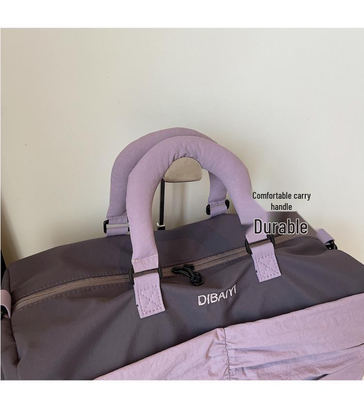 Modische Grenzüberschreitende Fitness-Tasche für Damen: Leichte Sport-Reisetasche mit Nass-/Trockentrennung.