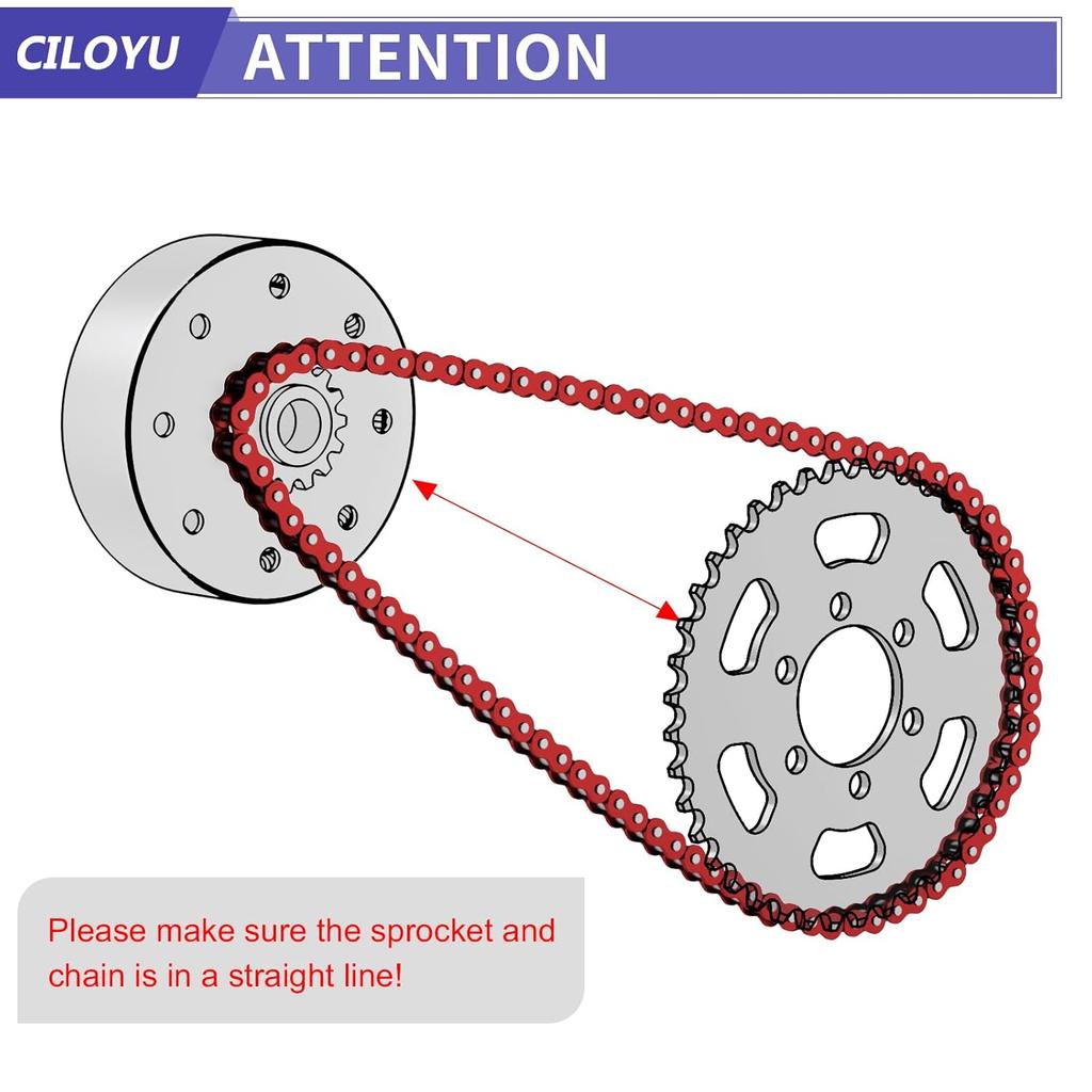 #35 Go Kart Roller Chain 3 Feet With Chain Breaker Replacement For Go Cart Mini Bike Bicycle Dirt Pit Bike Motocycles Powersports Parts Accessories