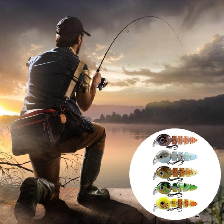 Artificial Hard Baits Swimming Lures with Hook Multi Jointed Swimbaits Saltwater Swimbait Fishing Tackle