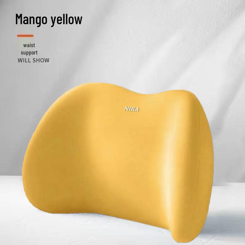 Ergonomický bederní podpůrný polštář pro kancelářskou židli a auto