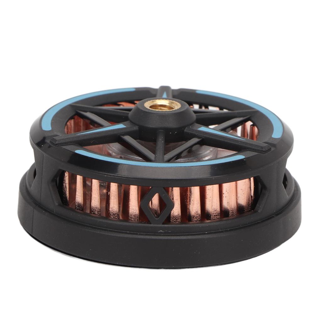 Black Portable Mobile Phone Radiator Intelligent Temperature Control Phone Radiator Fan for Gaming Live Streaming