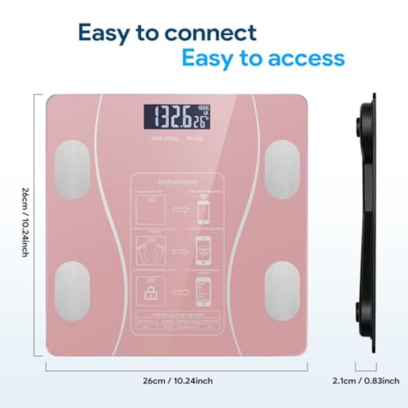 Weight scale, intelligent body fat scale, household electronic scale, human weighing, charging model, high precision