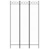 VidaXL Cloison de Séparation 3 Panneaux Séparateur de Pièce Pliable Diviseur Écran d'Intimité Paravent Décoration Salon 350146