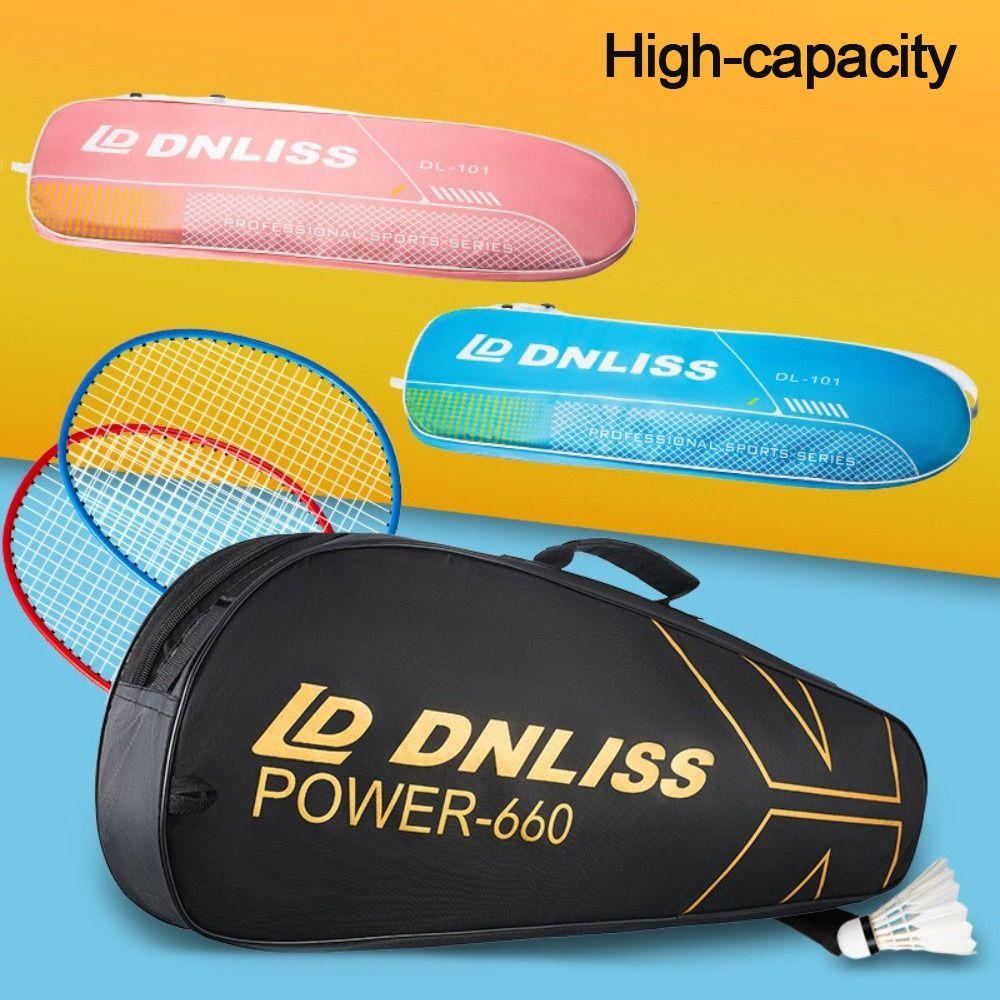Thick Badminton Racket Cover Portable Tennis Storage Protective Pouch Racket Carrying Bag Sport