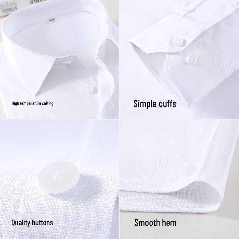 Camicia Casual a Manica Lunga da Uomo in Seta di Gelso e Modal