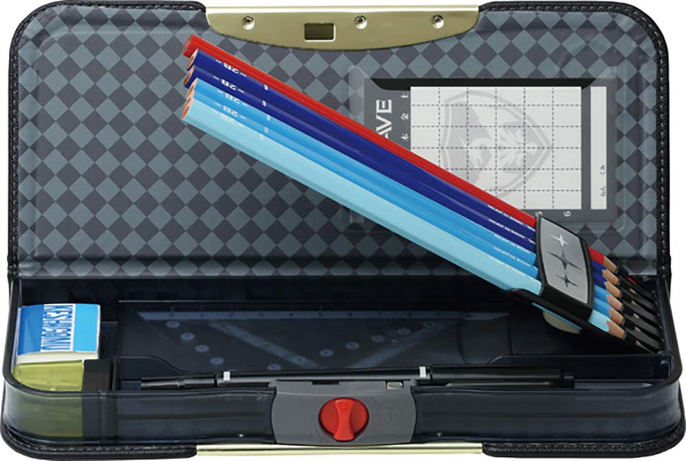 Sonic Brave Alrock Slim Pencil Navy Blue Double-Sided Case, (FD-1292-K)